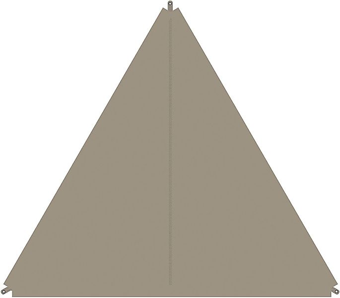 BENT Sonnensegel TC-Zip-Protect Canvas Single günstig online kaufen