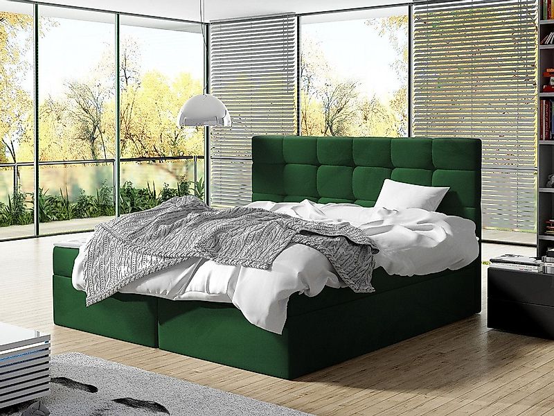 MIRJAN24 Boxspringbett Luanda (Bonell-Matratze und Topperr), günstig online kaufen