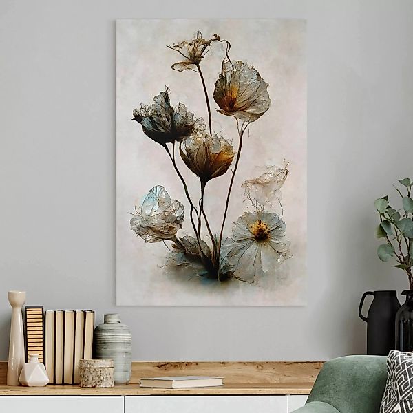 Leinwandbild Getrocknete Blüten günstig online kaufen