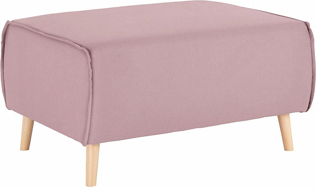 andas Hocker »Janek«, mit Keder in scandinavischem Design günstig online kaufen