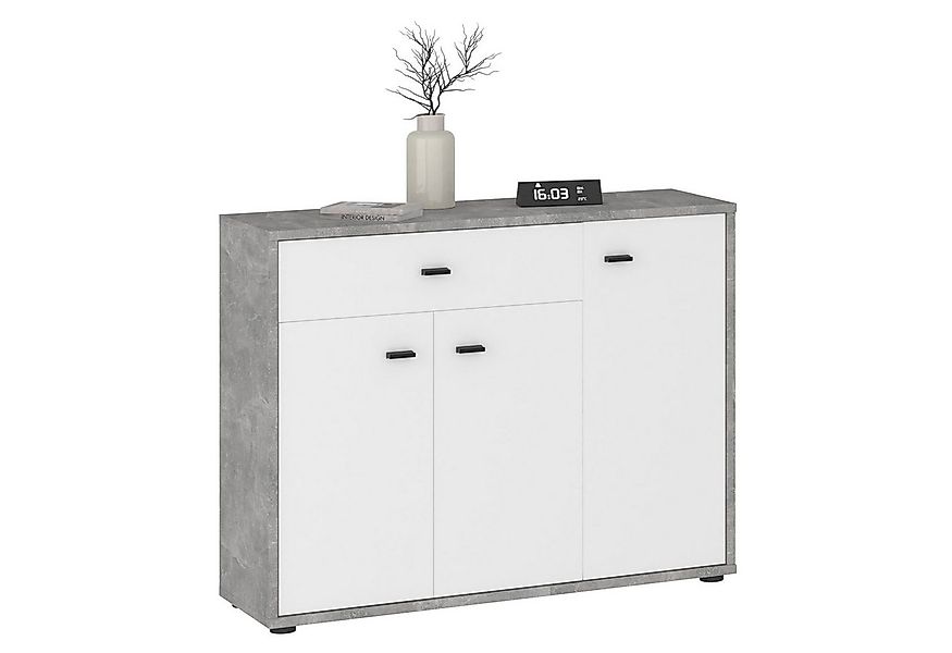 IDIMEX Highboard VIKA, Kommode Flurkommode mit Schublade und Ablagen günstig online kaufen