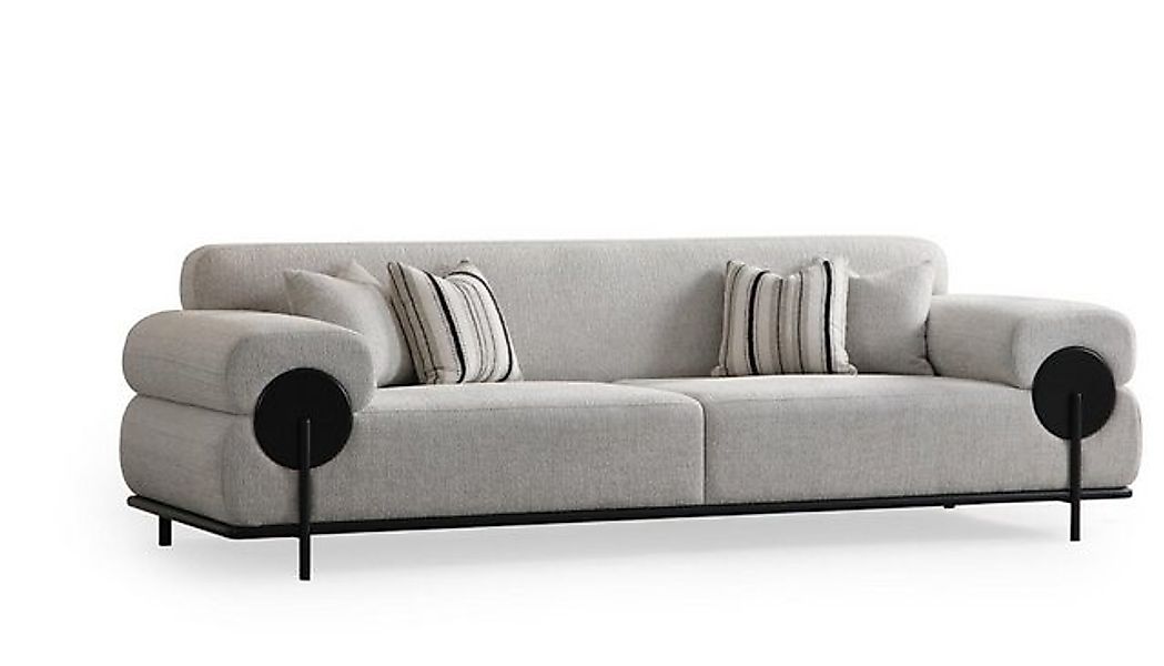 JVmoebel Sofa Sofa 3 Sitzer Sofas Stoff Dreisitzer Sitz Polster Design Wohn günstig online kaufen