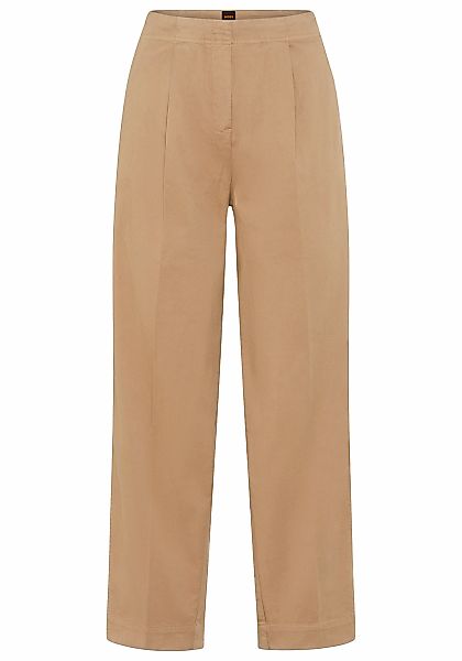 BOSS ORANGE Chinohose "Taquina Premium Damenmode", im Loose Barrel Fit günstig online kaufen