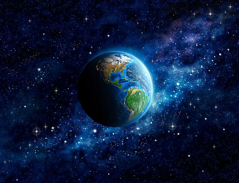 Papermoon Fototapete "Planet Erde" günstig online kaufen