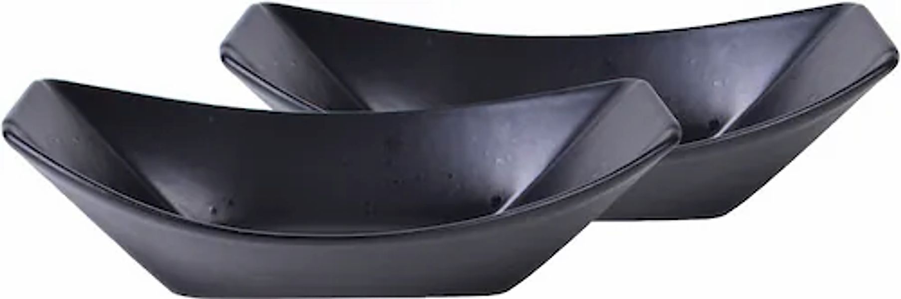 CreaTable Servierschale »Boat«, 2 tlg., aus Steinzeug, Snackschale, Topaktu günstig online kaufen