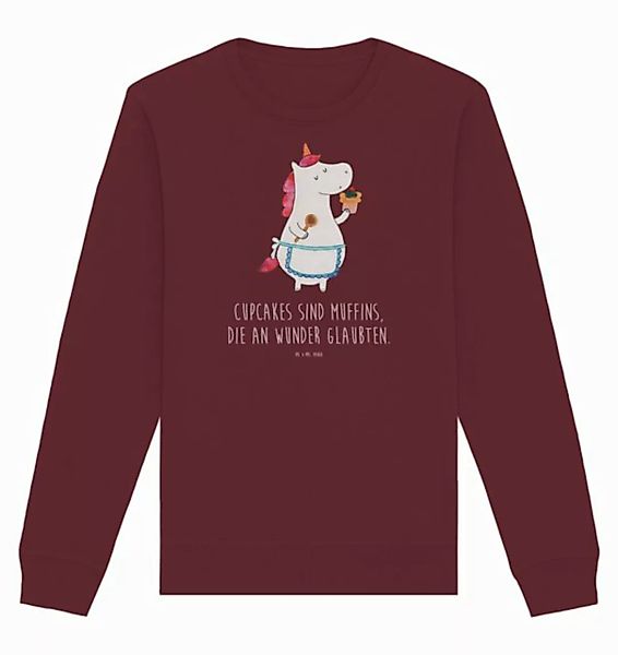 Mr. & Mrs. Panda Longpullover Einhorn Küche Größe XL - Burgundy - Geschenk, günstig online kaufen