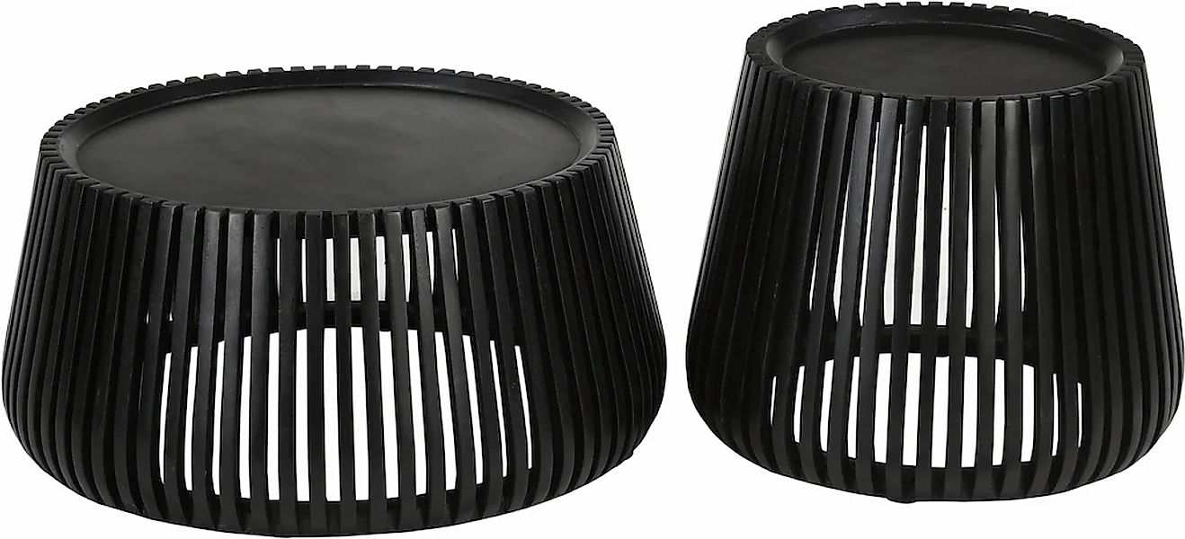 SIT Couchtisch 1 Stk. tlg. mit Lamellendetails günstig online kaufen