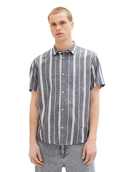 TOM TAILOR Denim Kurzarmhemd mit kurzen Ärmeln günstig online kaufen