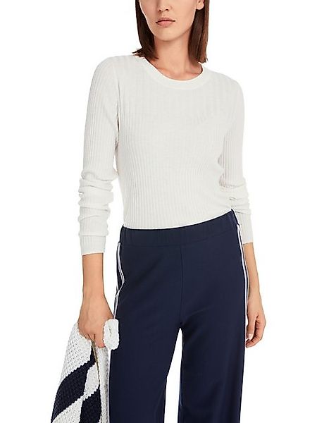 Marc Cain Strickpullover "Happy Classics" Premium Damenmode Körpernaher Swe günstig online kaufen