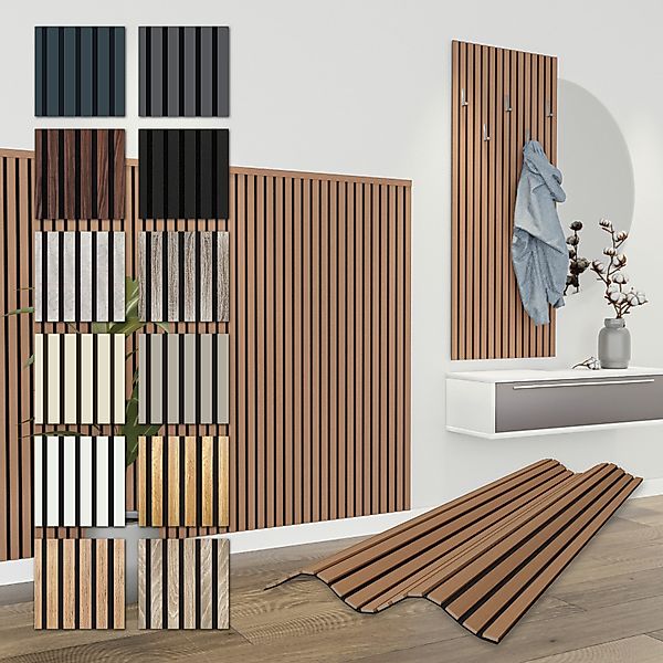 Hexim Wanddekoobjekt APH09 (Akustikpaneele 138,5x60cm Holz günstig online kaufen
