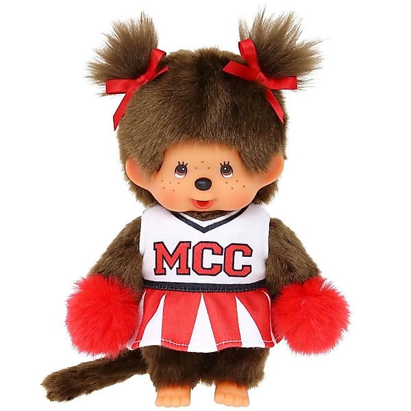 Monchhichi Plüschfigur Mädchen im Cheerleader-Kleid 20 günstig online kaufen