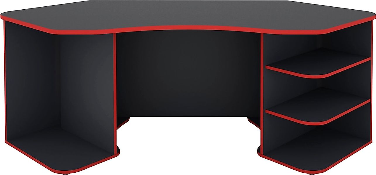 byLIVING Gamingtisch "Thanatos", Breite 198 cm, moderner Eckschreibtisch günstig online kaufen