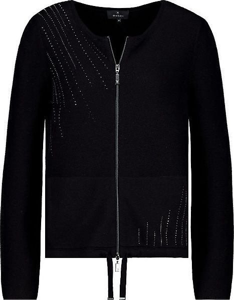 Monari Wolljacke Strickjacke Mit funkelnden Strasssteinen günstig online kaufen