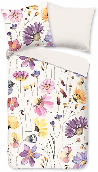 good morning Wendebettwäsche »Kate«, 100% Baumwolle, 135x200, Reißverschlus günstig online kaufen