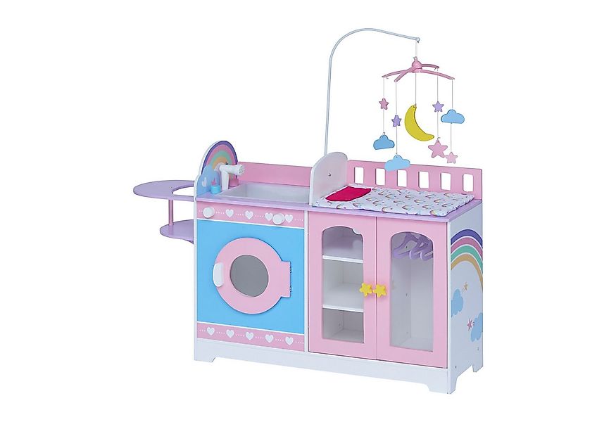 TEAMSON™ KIDS    Puppen Pflegecenter Wickelstation 6-in-1 Babypuppen pink/l günstig online kaufen