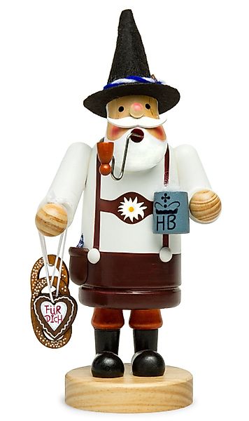 SIKORA Weihnachtsfigur RM-A Räuchermännchen aus Holz günstig online kaufen