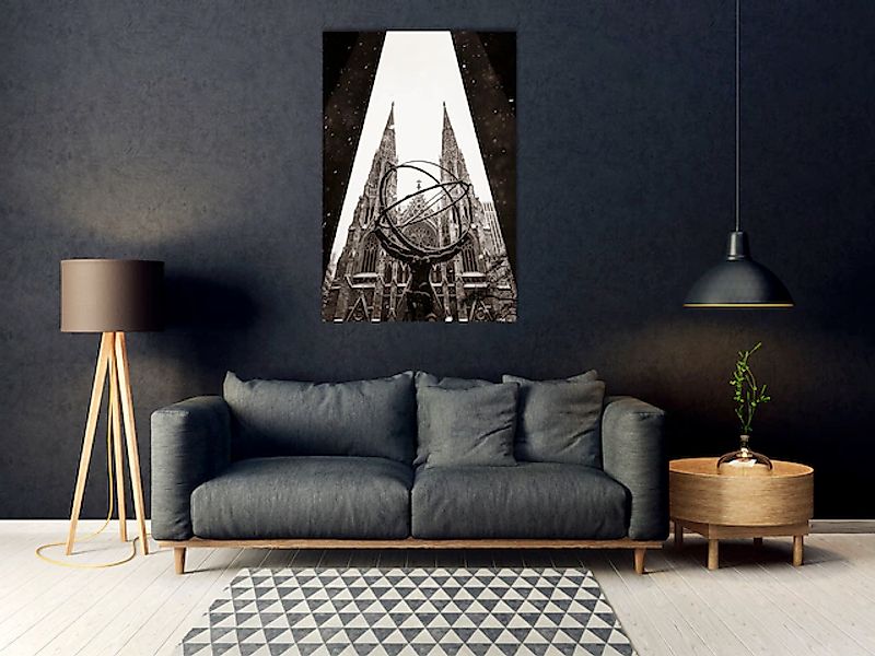 queence Acrylglasbild »Elkan« Amerika   Bilder von Amerika   Foto   Schwarz günstig online kaufen