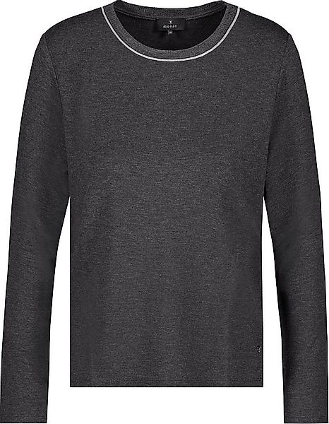 Monari T-Shirt 809332 Strickkragen mit Schmuckdetails günstig online kaufen