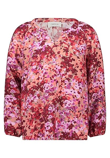 Cartoon Shirtbluse Damen mit Raffung günstig online kaufen