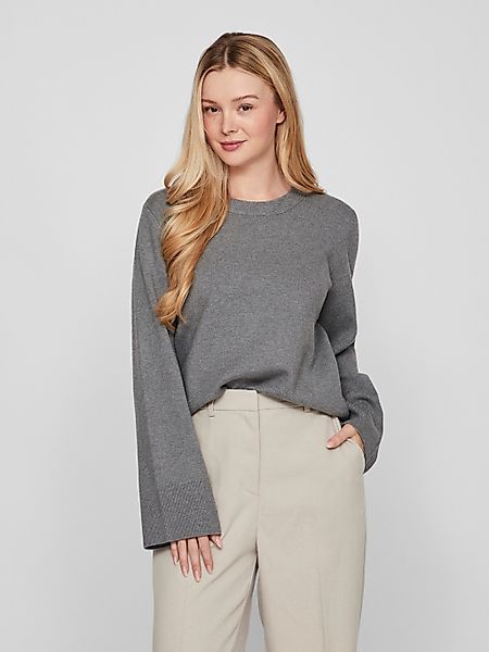 Vila Rundhalspullover VICASSIE O-NECK L/S KNIT günstig online kaufen