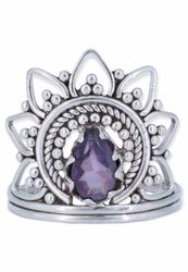 mantraroma Silberring MUDARA-SATU aus 925 Silber günstig online kaufen