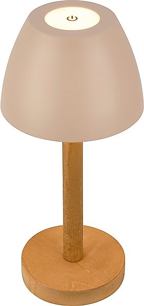 Briloner Leuchten LED Außen-Tischleuchte SERINA WOOD günstig online kaufen