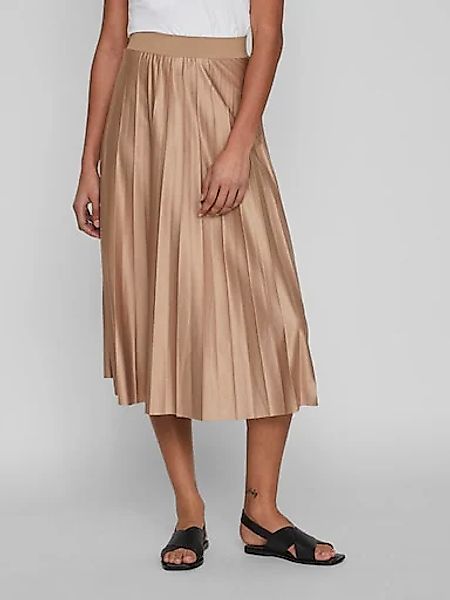 Vila Plisseerock "VINITBAN SKIRT - NOOS" Materialmix günstig online kaufen