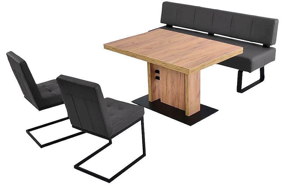 K+W Komfort & Wohnen Polsterbank "Spider II" Sitzsteppung, bequem durch San günstig online kaufen