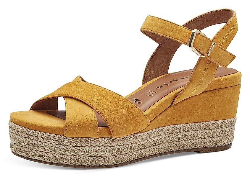 Tamaris Keilsandalette, Sommerschuh, Sandale, Keilabsatz, mit günstig online kaufen