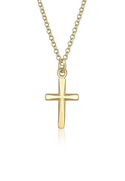 Elli Kette mit Anhänger Kreuz Filigran günstig online kaufen