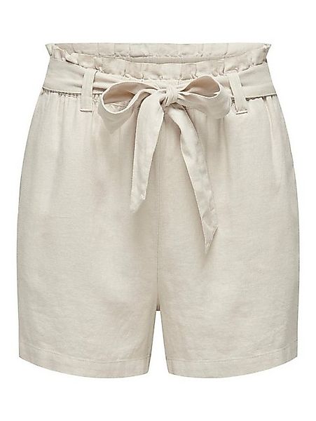 JACQUELINE de YONG Shorts Kurze Stoff Shorts Paperback Hose aus Leinen JDYS günstig online kaufen