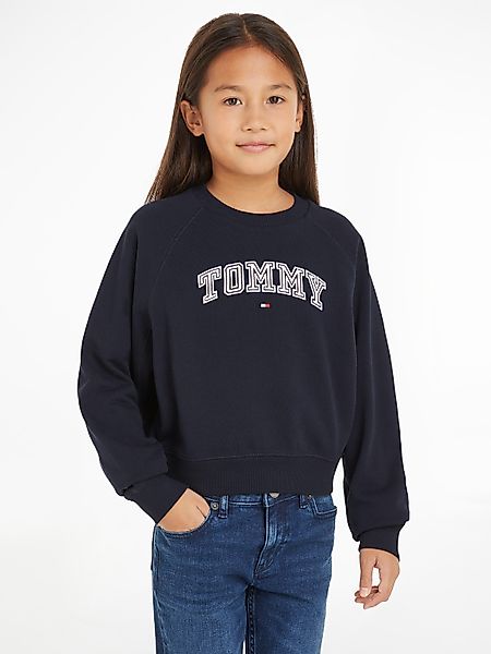 Tommy Hilfiger Sweatshirt VARSITY EMBROIDERED CREWNECK günstig online kaufen