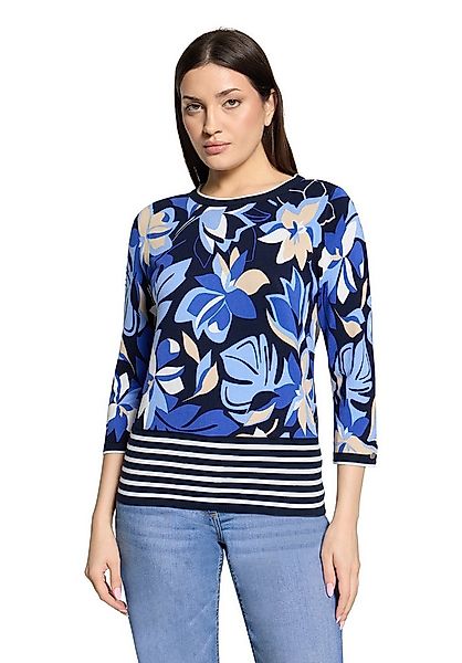 Betty Barclay Strickpullover Damen mit Blumenprint (1-tlg) günstig online kaufen