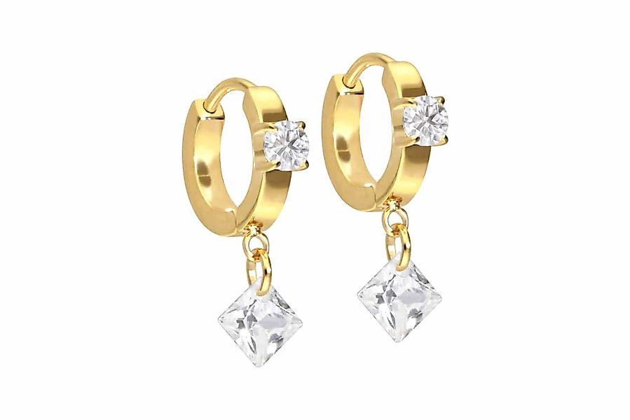 FILANGO Paar Creolen Titan Ohrclicker Creolen günstig online kaufen