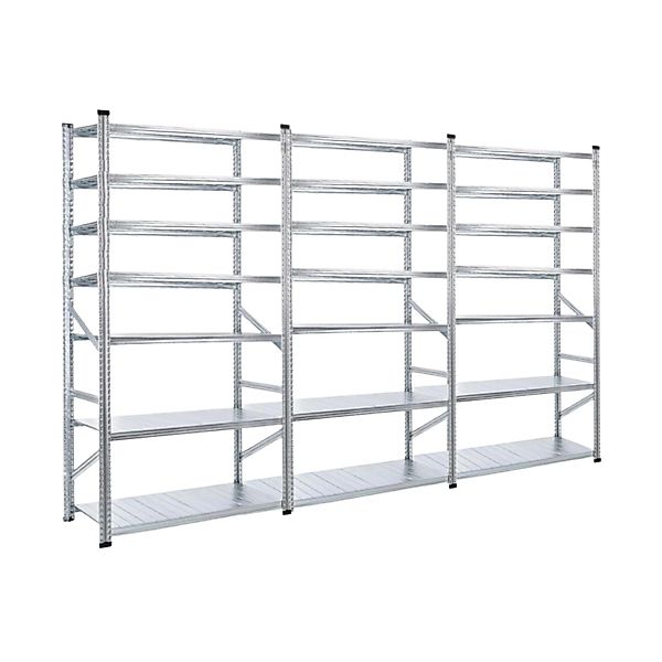 PROREGAL Fachbodenregal Proximo  Stecksystem 250 x 360 x 32 cm 7 Ebenen Bei günstig online kaufen