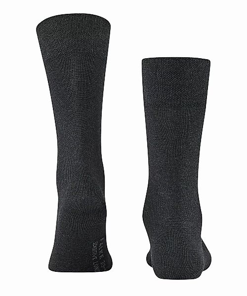 FALKE Sensitive London Herren Socken, 47-50, Grau, Uni, Baumwolle, 14616-30 günstig online kaufen