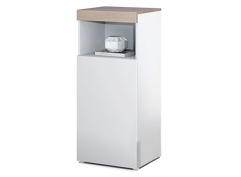 Vladon Standvitrine Pure (Vitrine, Korpus, Eiche günstig online kaufen