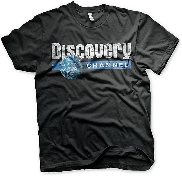 Discovery T-Shirt Cracked Globe Logo T-Shirt günstig online kaufen