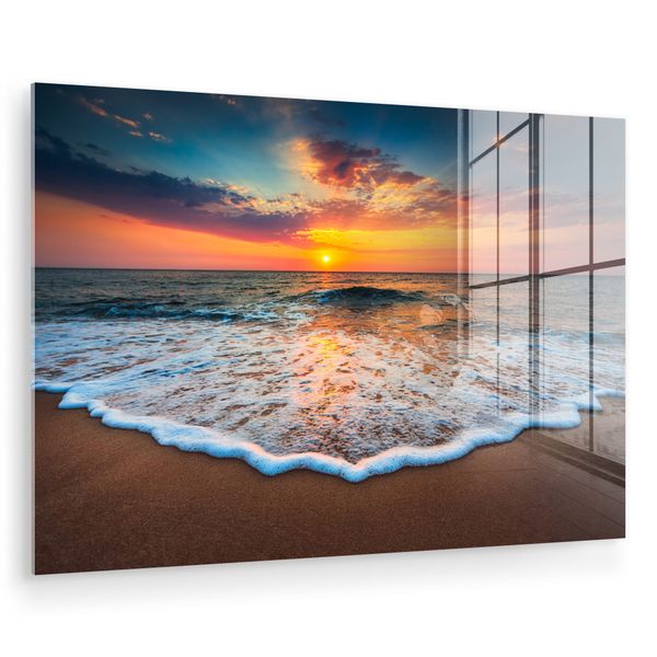 MuchoWow Acrylglasbild Strand - Meer - günstig online kaufen