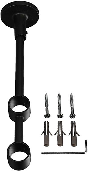 Liedeco Doppelträger, Gardinenstangen, (1-St), für Gardinenstangen günstig online kaufen