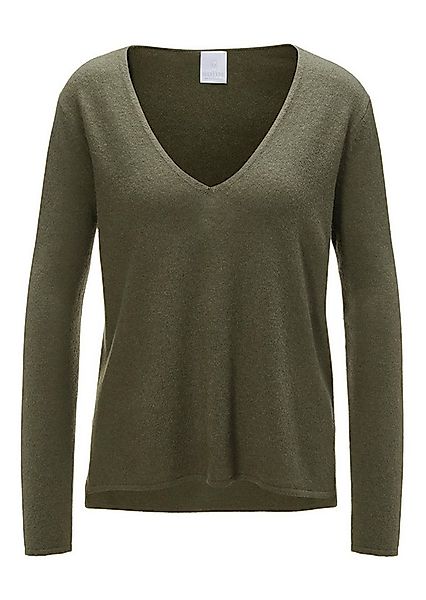 MADELEINE Strickpullover Kaschmirpullover mit V-Ausschnitt günstig online kaufen