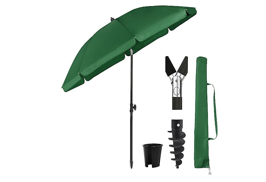 Sekey Sonnenschirm Ø180 cm Balkonschirm Terrassenschirm mit Schutzhülle und günstig online kaufen