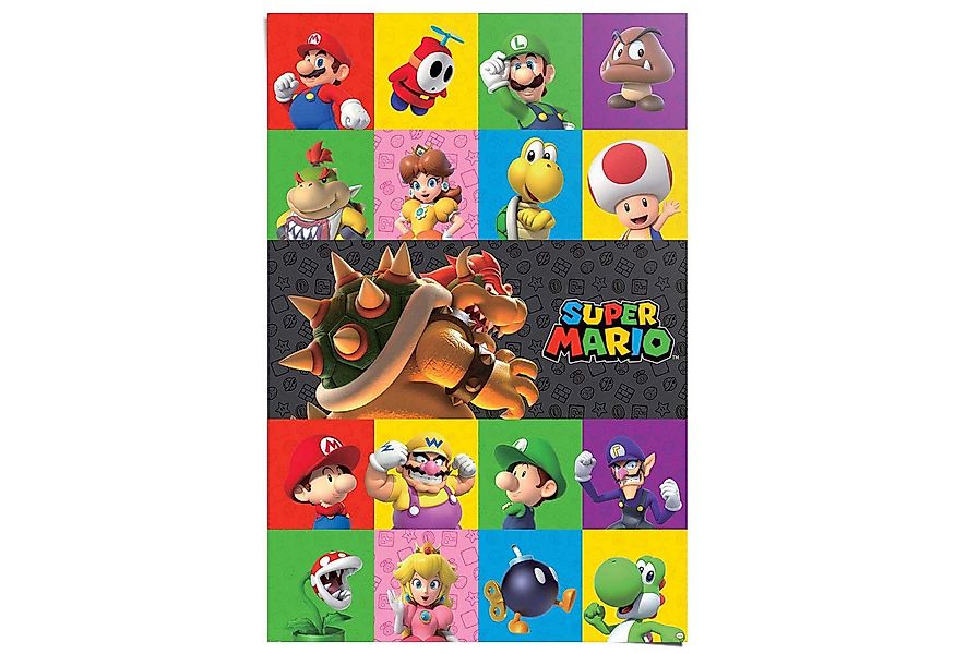 Reinders! Poster Super Mario - characters, Kinderzimmer - Mehrfarbig - 150 günstig online kaufen