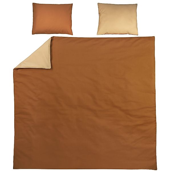 Meyco Home Bettbezug 9999 Camel/Warm Sand, günstig online kaufen