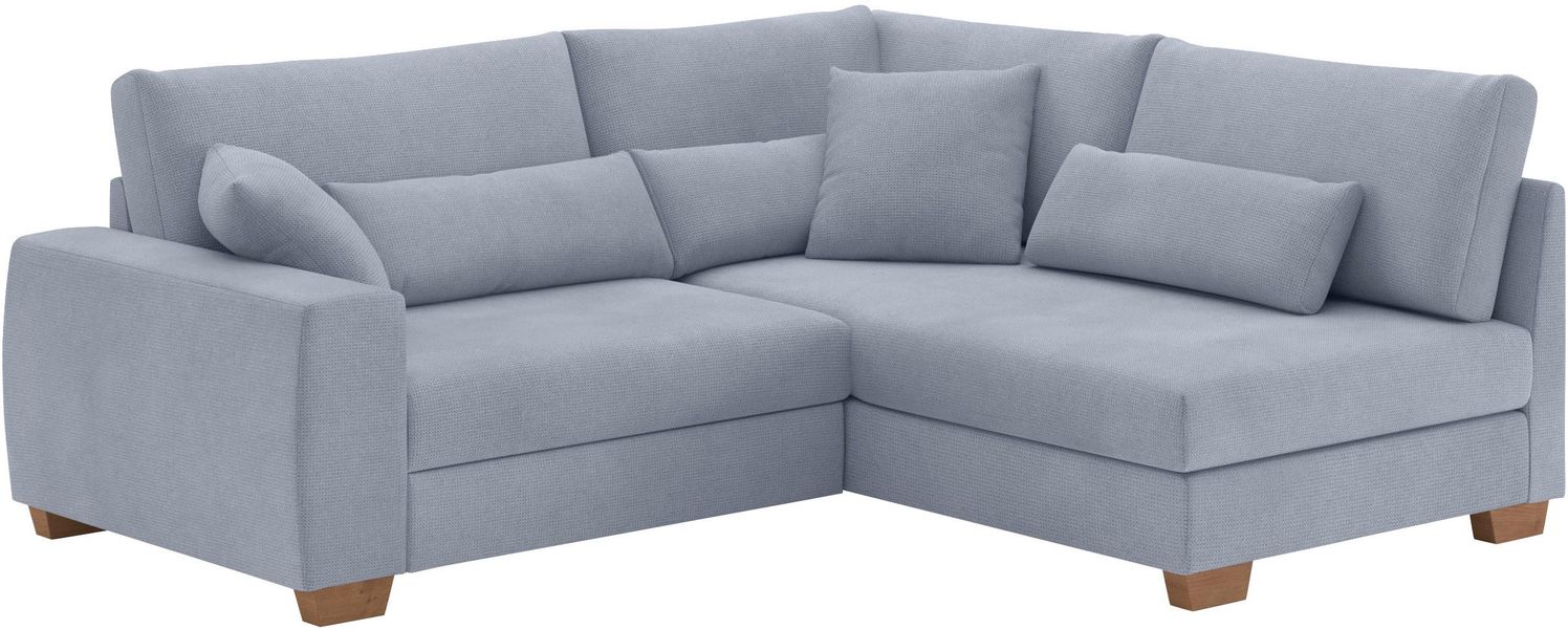 Mr. Couch Ecksofa "Hilla L-Form, bis 140 kg belastbar" mit Taschenfederkern günstig online kaufen