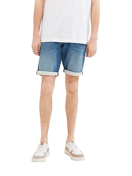 TOM TAILOR Jeansbermudas "JOSH", mit Markenlabel günstig online kaufen