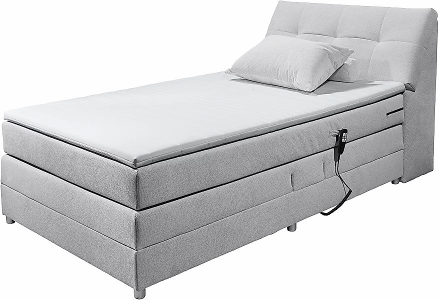 ED EXCITING DESIGN Boxspringbett "Toulouse", inkl. Motor, inkl. Stauraum im günstig online kaufen