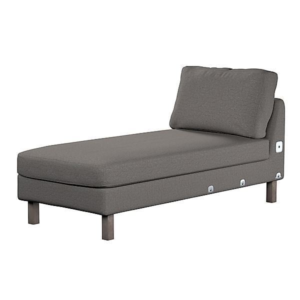 Bezug für Karlstad Recamiere Zustellsofa, kurz, dunkelgrau, Bezug für Karls günstig online kaufen