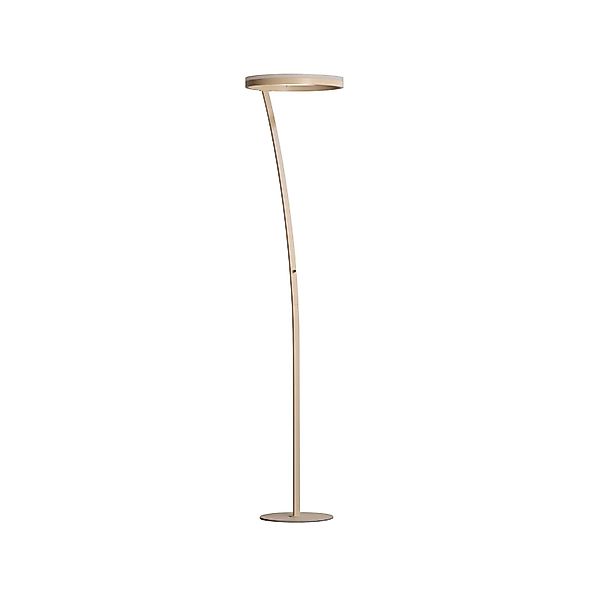 LED-Stehlampe Sirko, sandfarben, Höhe 177 cm, Metall, CCT günstig online kaufen