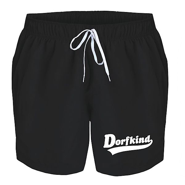 deinshirt Badehose Schwimmshorts Dorfkind Integrierter Netz-Slip, günstig online kaufen
